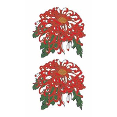 タトゥーシール 菊