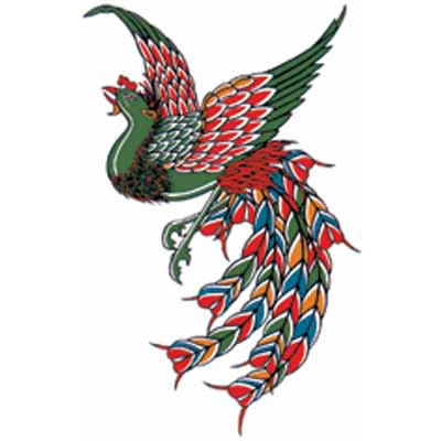 タトゥーシール フェニックス