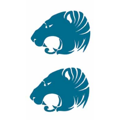 タトゥーシール 青虎