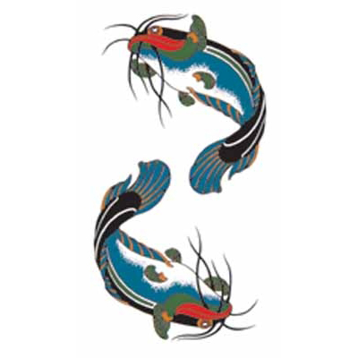 タトゥーシール ナマズ