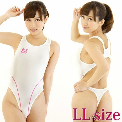 薄々競泳水着(ピュアホワイト) LL