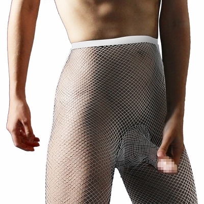 メンズパンティストッキング メッシュ