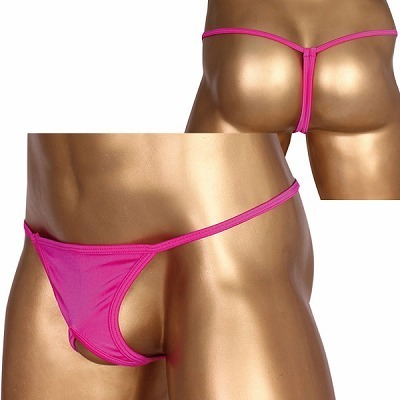 見せたがる男のオープンTバック