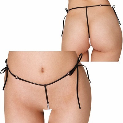 エナメル小パールストラップGスト