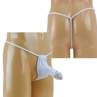 パワーリング付き ふんどし型エレファントGスト ホワイト