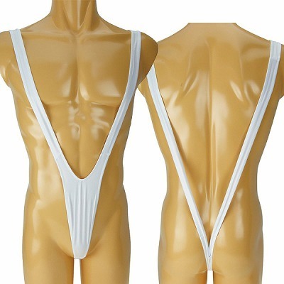 メンズ 2wayストレッチ生地スリングショット ホワイト