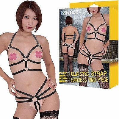 エラスティックストラップハーネス ツーピース