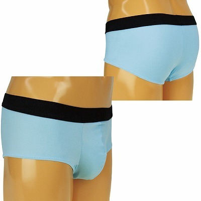 2wayストレッチ太ゴムボクサー ターコイズ