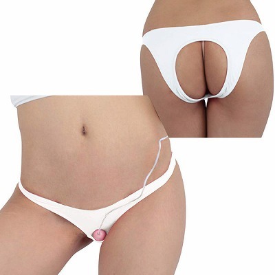 2wayストレッチポケット付きOバック ホワイト