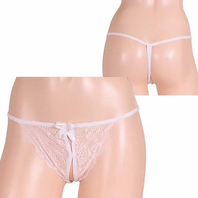 とびっきりエロいオープンTバック ホワイト