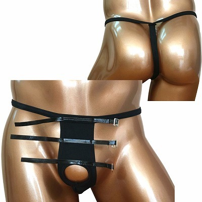 BadDaddy ポール拘束ショーツ ブラック