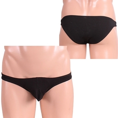 定番もっこりイケメンフルバック ブラック