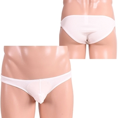 定番もっこりイケメンフルバック ホワイト