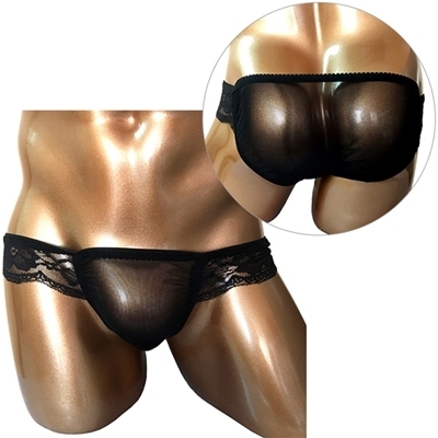 BadDaddy SEXYレースビキニ(L−005) ブラック