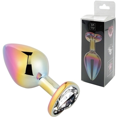 <SM VIP>マルチカラーハートプラグ (M ホワイト)