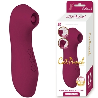 <吸うやつ>Cat Punch (Q QUEEN BEE ROTOR) ワインレッド