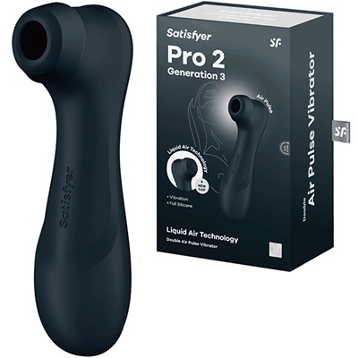 <吸うやつ>Satisfyer(サティスファイヤー プロ 2) Generation 3 (ダークグレー)