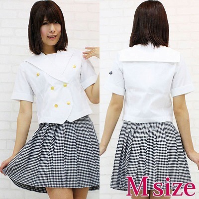 爽やかな高校ブレザー制服(旧夏服) M