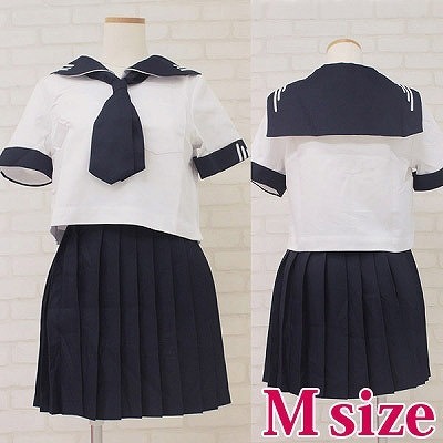 私立女子学園のセーラー服(夏服) M