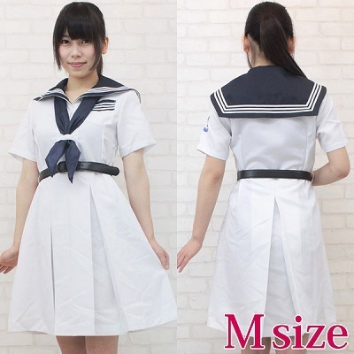 お嬢様学園高校のセーラー服(夏服) M