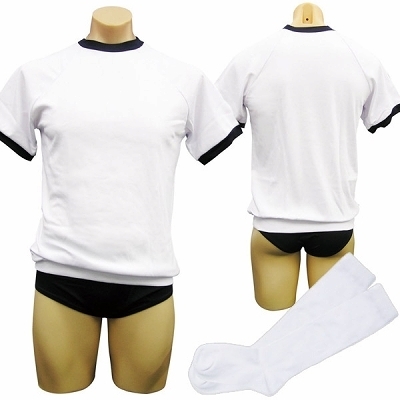 男の娘のコス 体操服
