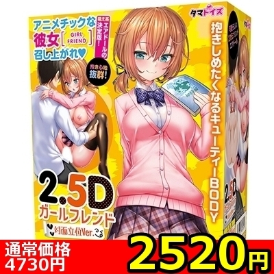 【2520円★数量限定】2.5Dガールフレンド (対面立位)<お一人様1点限り>