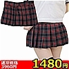 【1480円★数量限定】超ミニチェックスカート単品 M<お一人様1点限り>